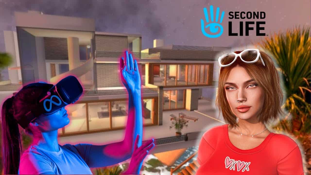 Second Life poster