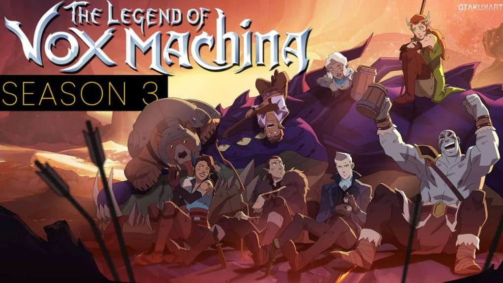 The Legend Of Vox Machina Season 3 Renewal Expected Release Date   The Legend Of Vox Machina Season 3 Poster 1024x576 