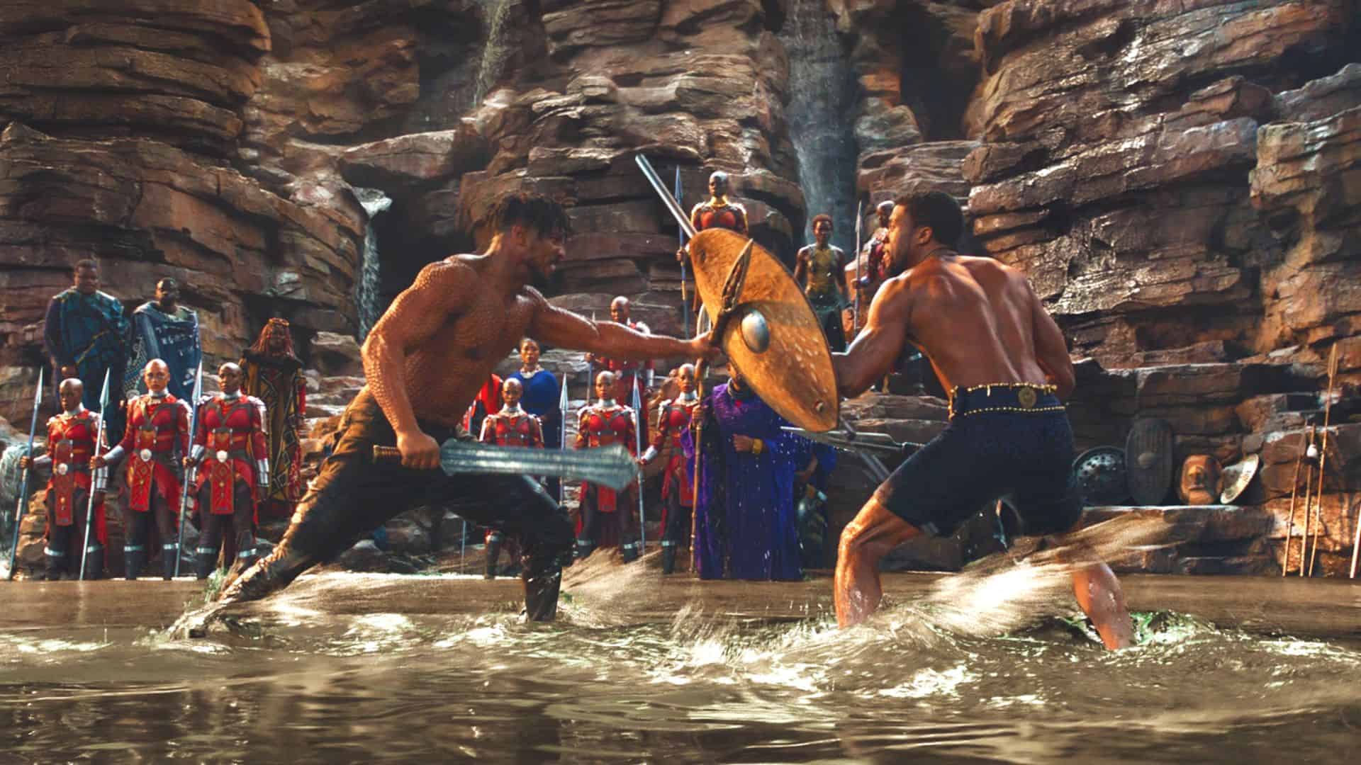 The Waterfall Fight Scene 