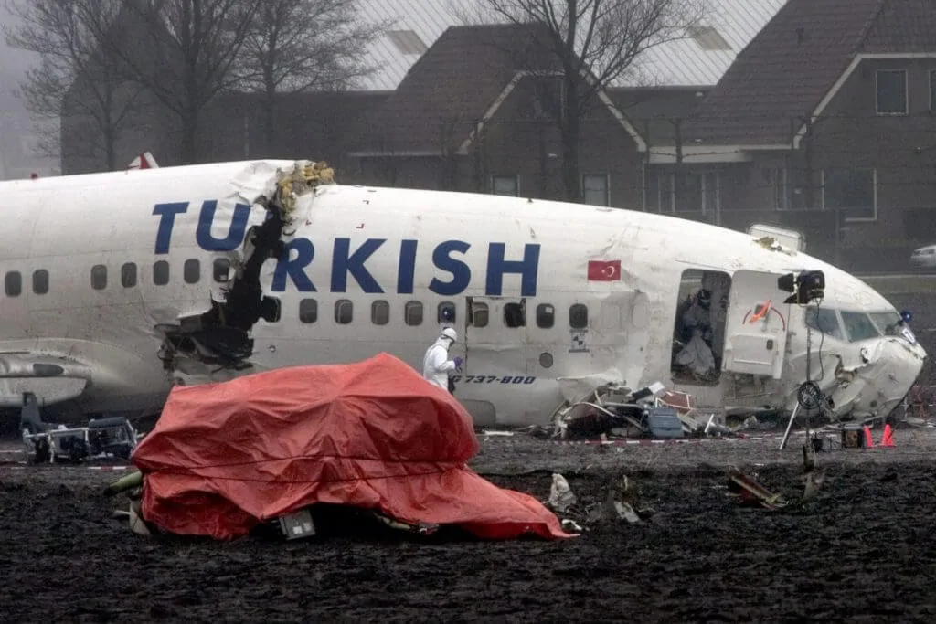 Turkish airline crash