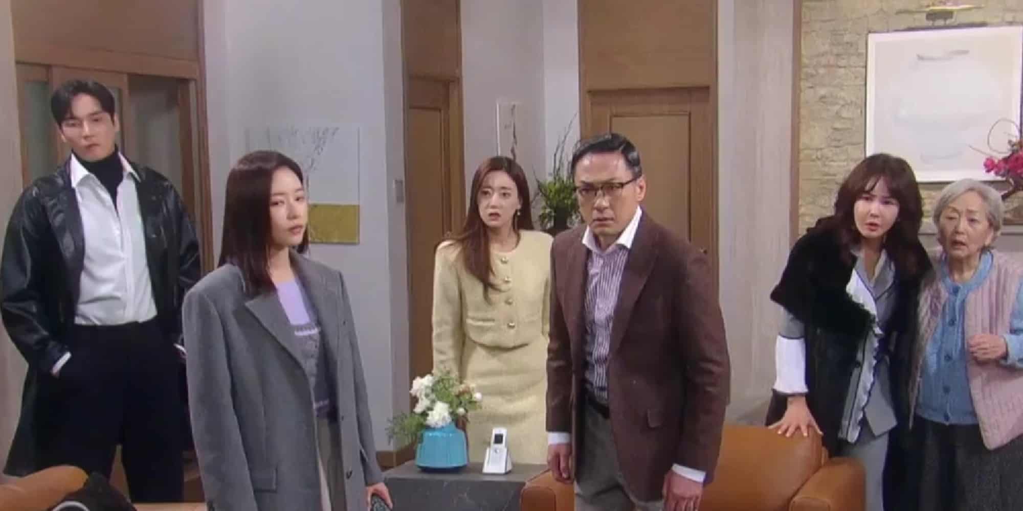 Vengeance of the Bride Episode 80; Kang Ba Ram, Kang Baek San, Kang Tae Poong, Kang Ba Da, Park Yong Ja, Nam In Soon