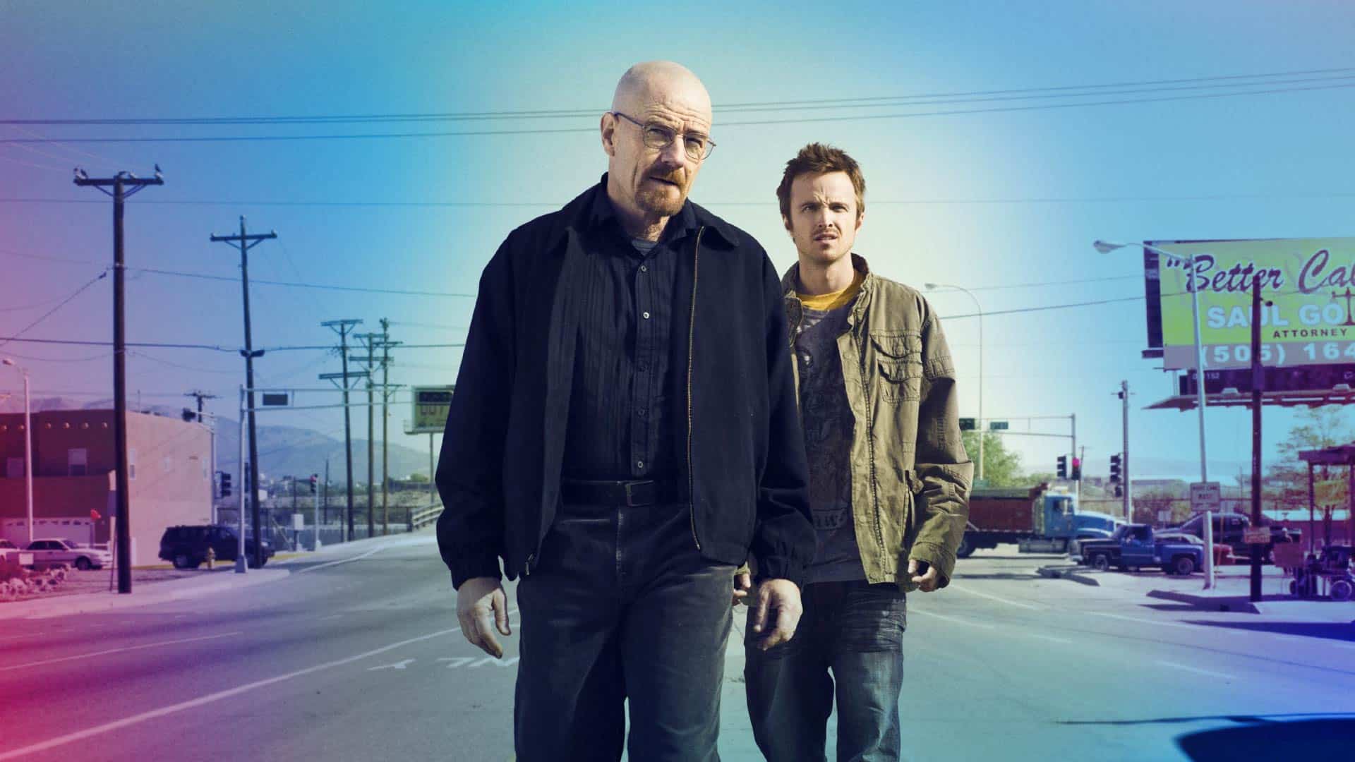 Walter and Jesse together in a picture.