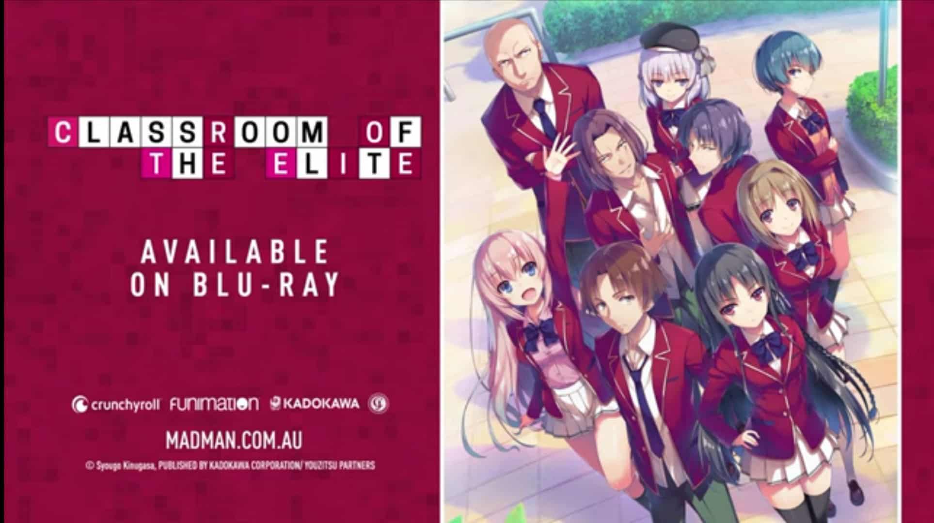 Anime Trending - KADOKAWA released a special visual for Classroom of the  Elite's upcoming blu-ray release. (c) Shougo Kinugasa