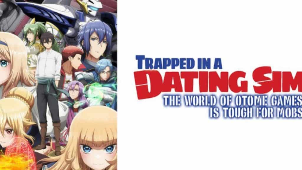 trapped in a dating sim anime watch online