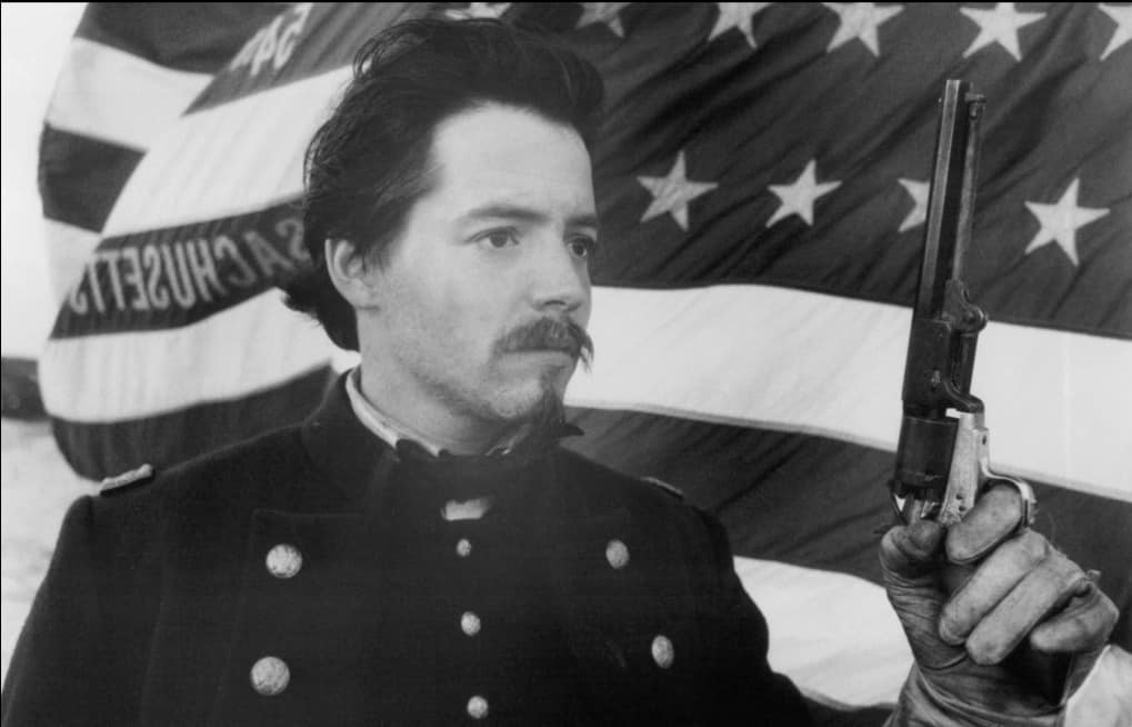 Colonel Robert Gould Shaw in the film.