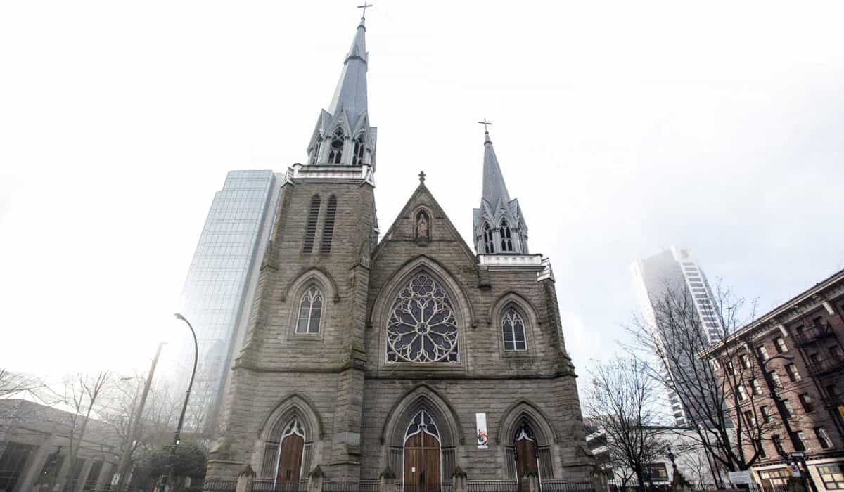 Salle de la cathédrale Holy Rosary à Vancouver 