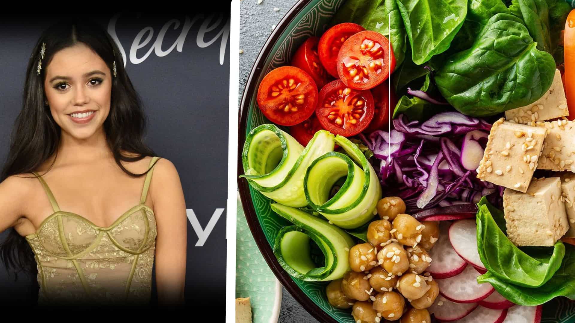 Jenna Ortega with Vegan Diet 