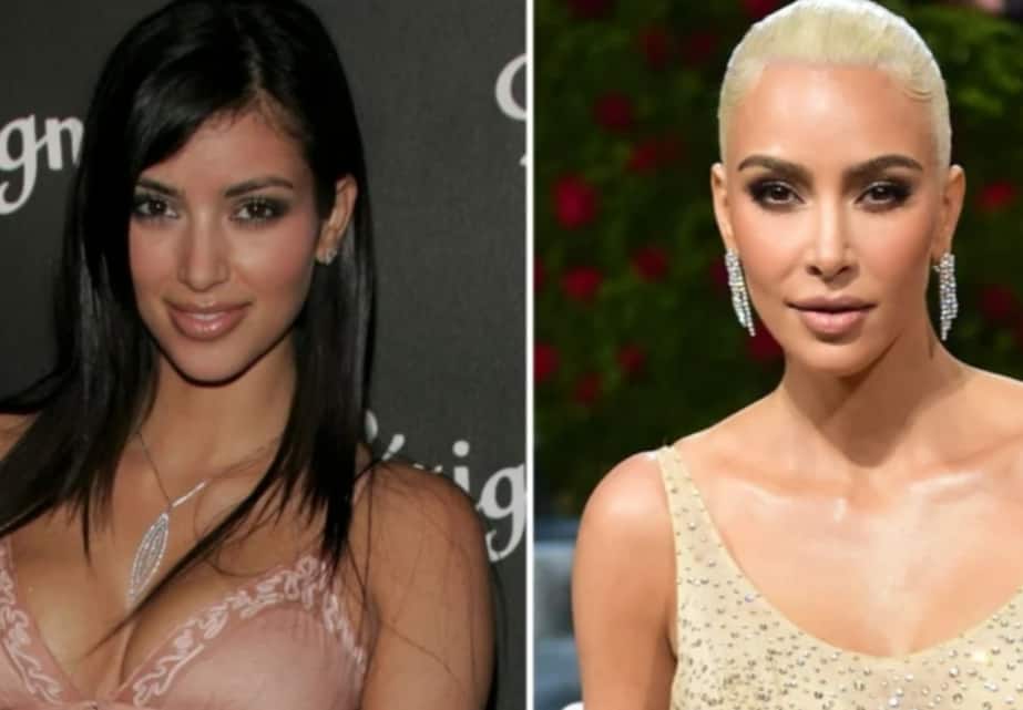 Kim Kardashian's Before And After Looks