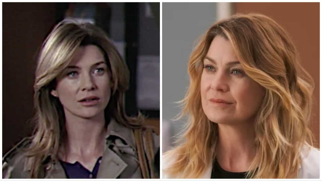 Meredith Grey: antes y después