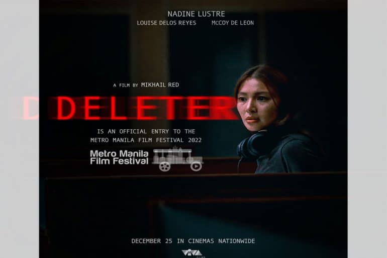 Poster for the movie, Deleter