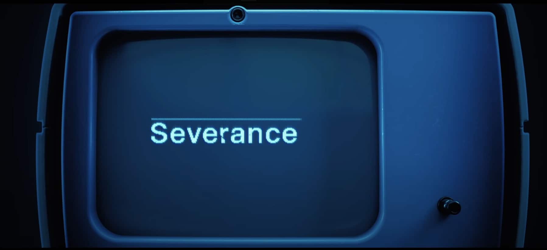 Severance title, which is shown in the trailer of the show.