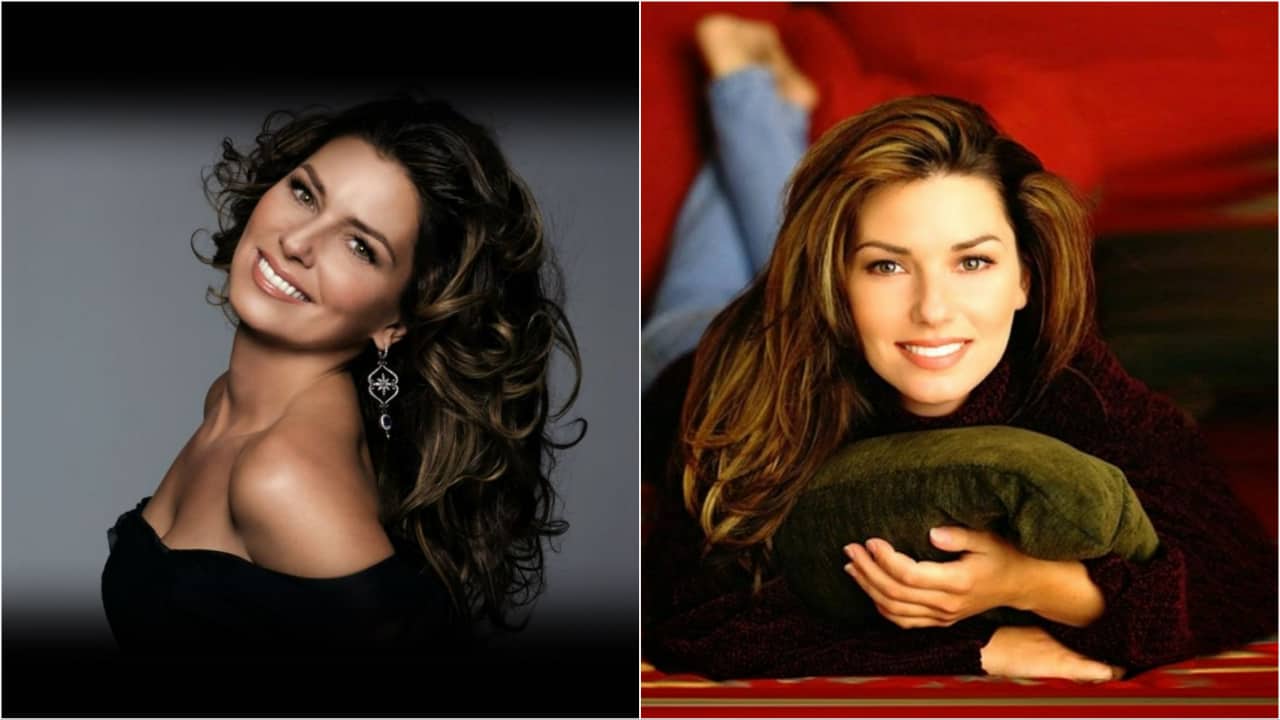 Shania Twain Before and After