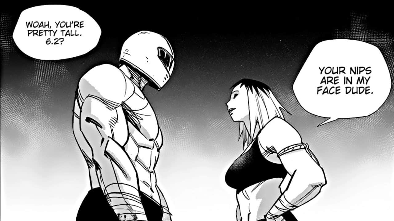Sunny Vs Man In Helmet - Fight Class 3 Chapter 93