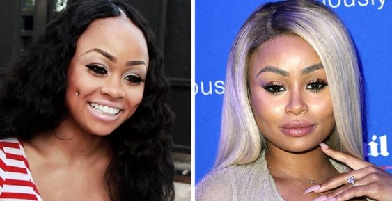blac chyna before and after