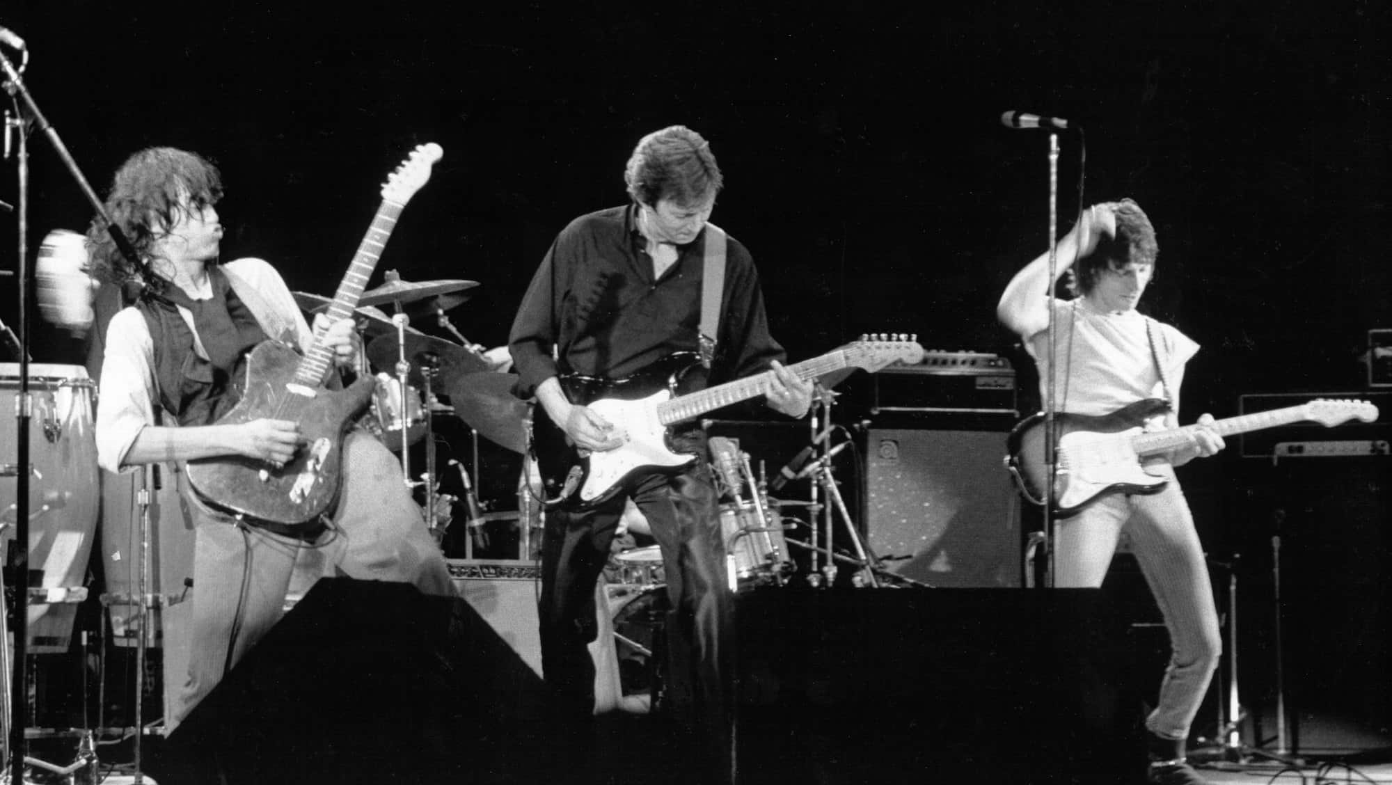 Eric Clapton leaving the Yardbirds