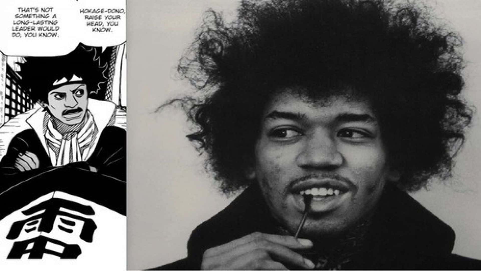 The First Raikage and Jimi Hendrix