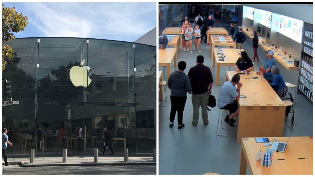 Thieves swipe up 436 iPhones from the Apple Store
