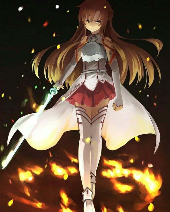 Asuna in SAO