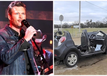 Blake Shelton shares a statement on a car crash that takes place in his hometown