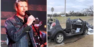 Blake Shelton shares a statement on a car crash that takes place in his hometown