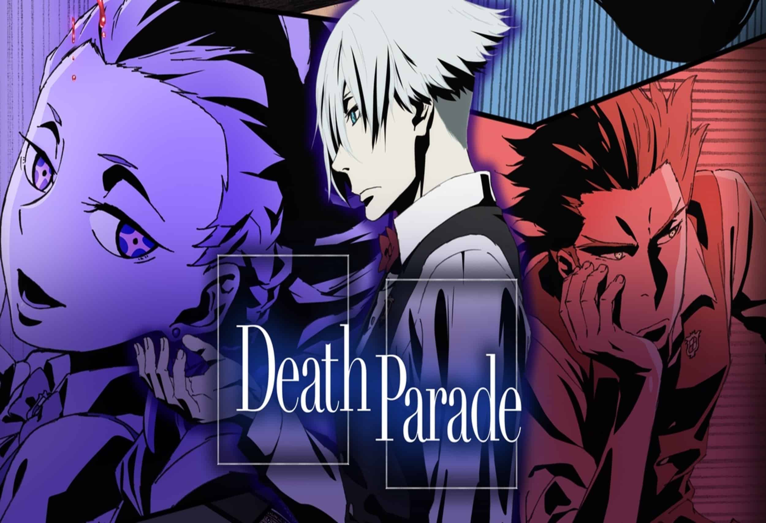  Death Parade anime's official cover art