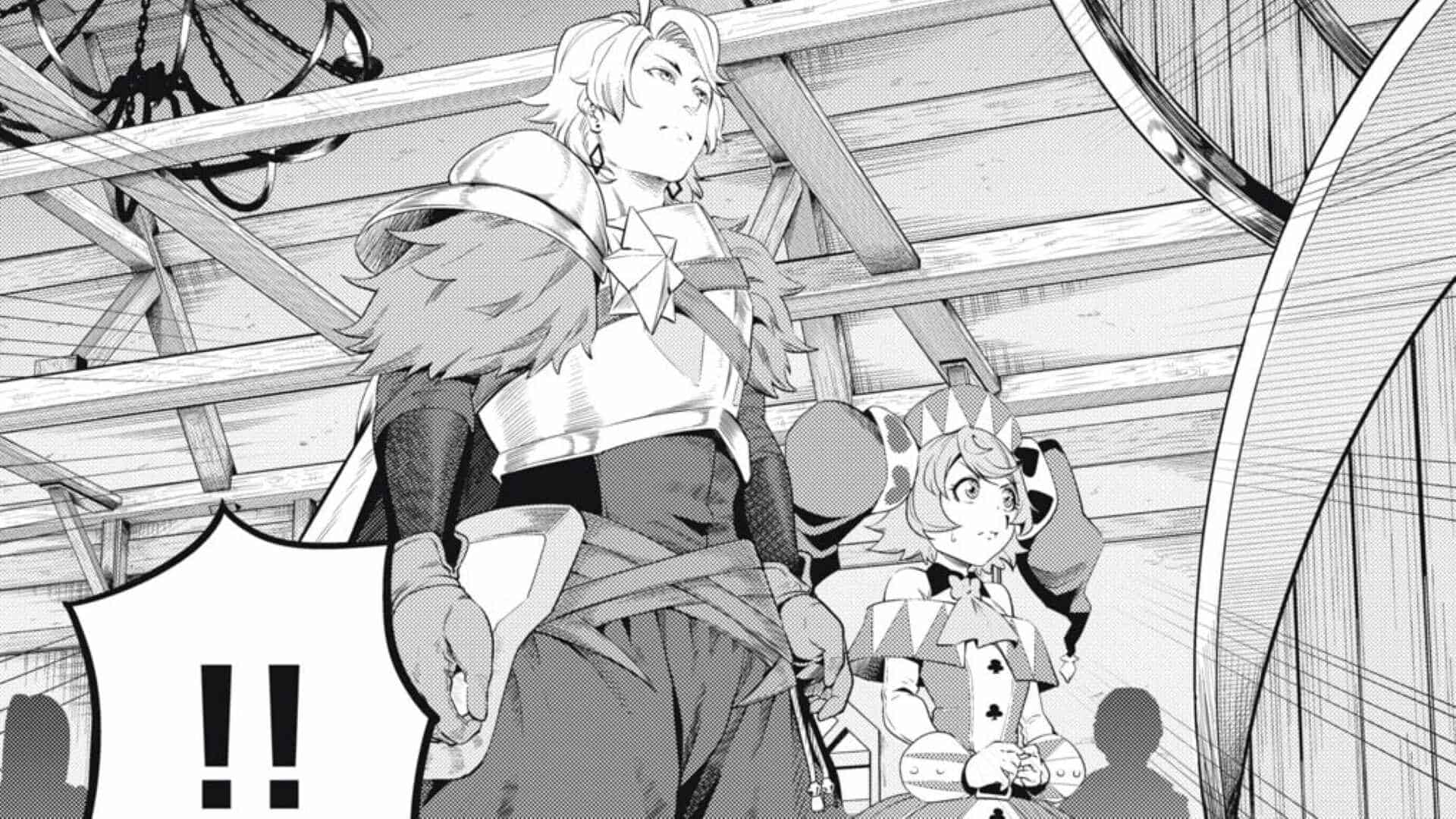 Elma And Luce At The Adventurers Guild After Defeating A Wandering Dream Lord - The Exiled Reincarnated Heavy Knight Is Unrivaled in Game Knowledge Chapter 22