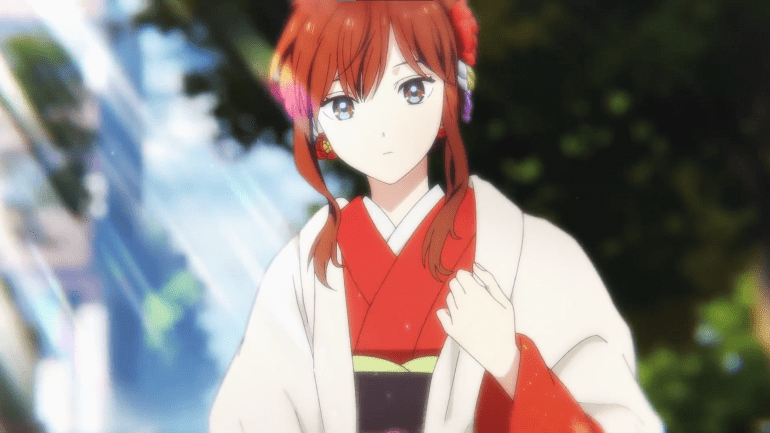 Fuyutsuki in a Kimono