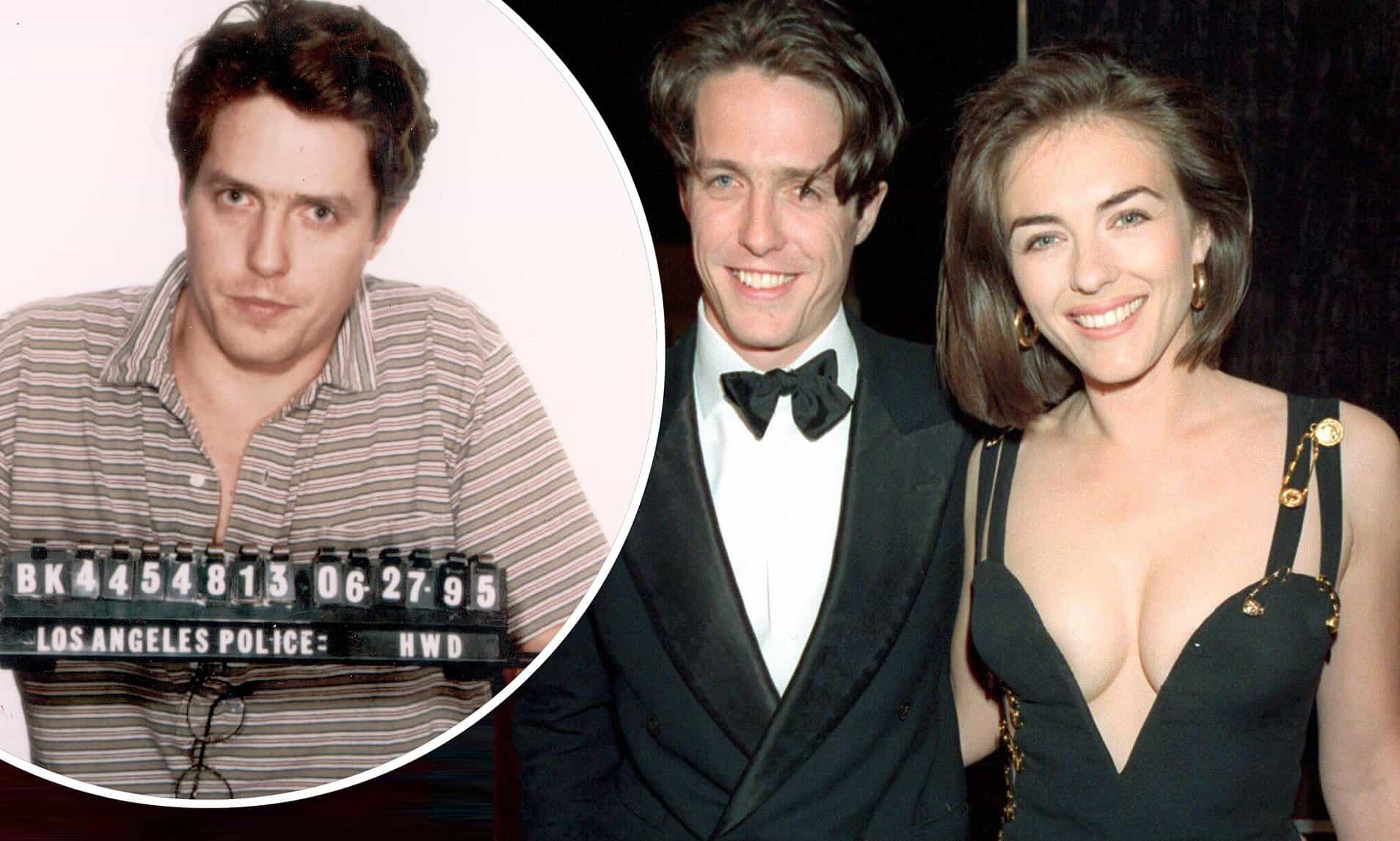 Hugh Grant got arrested after cheating on his Girlfriend Elizabeth Hurley (Credits-Daily mail)