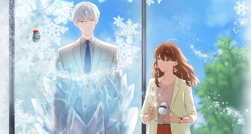 Ice Guy And The Cool Female Colleague