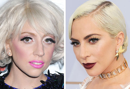 lady gaga before and after