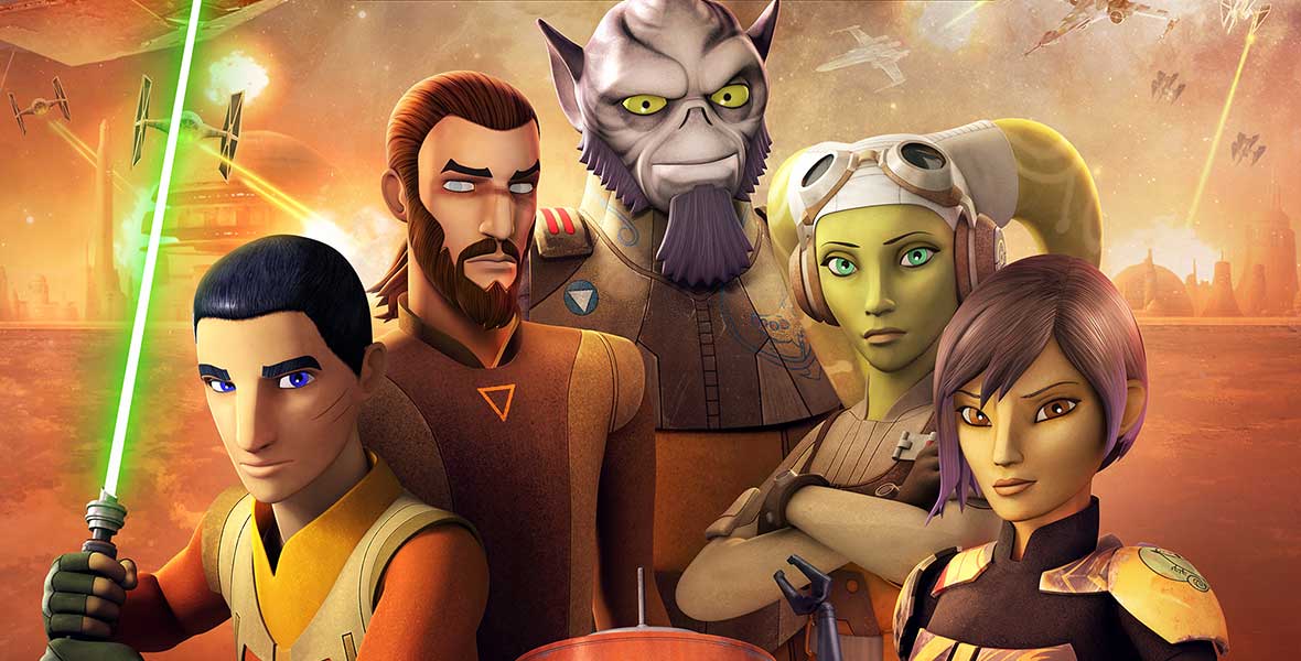 Main Cast of the show, Star Wars Rebels
