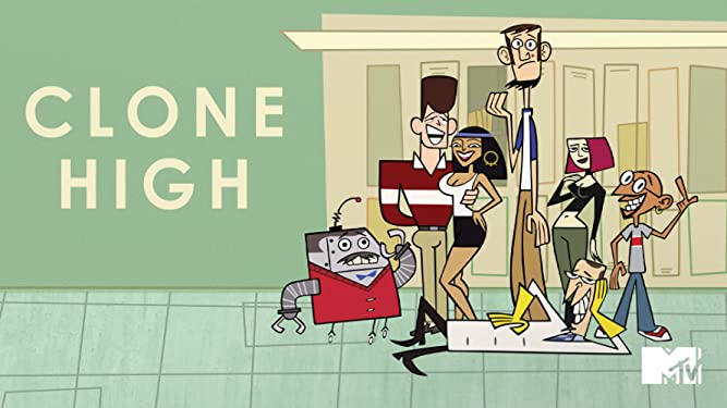 Poster for the show, Clone High