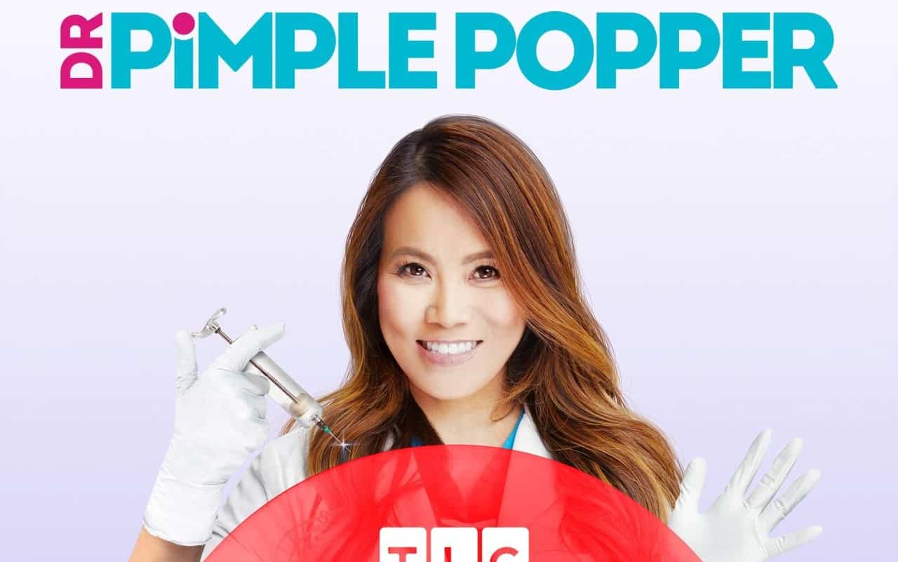 Poster for the show, Dr. Pimple Popper