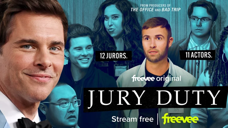 Poster for the show, Jury Duty