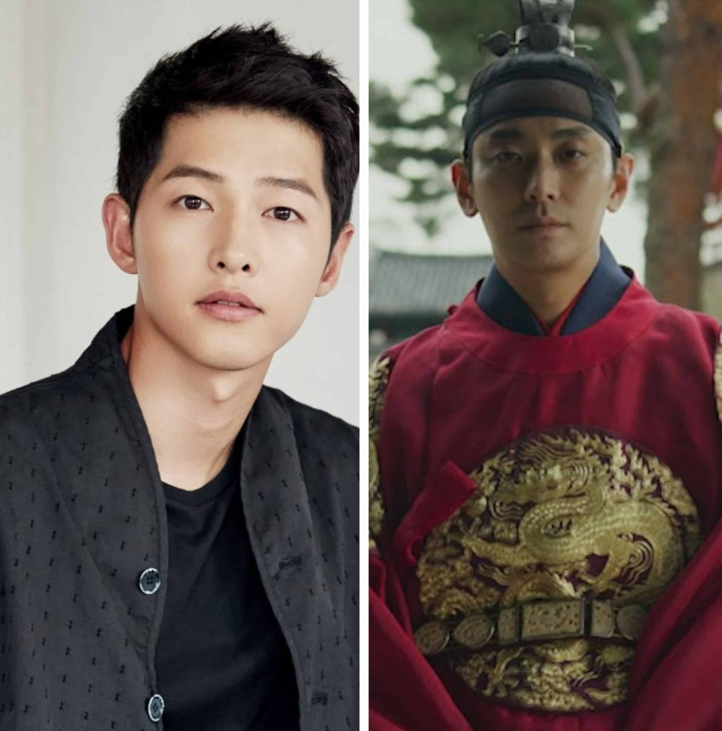 Song Joong-ki. and the crown Prince in Kingdom