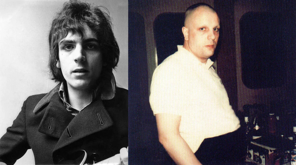Syd Barrett before and after his early retirement (Credits: Billboard)