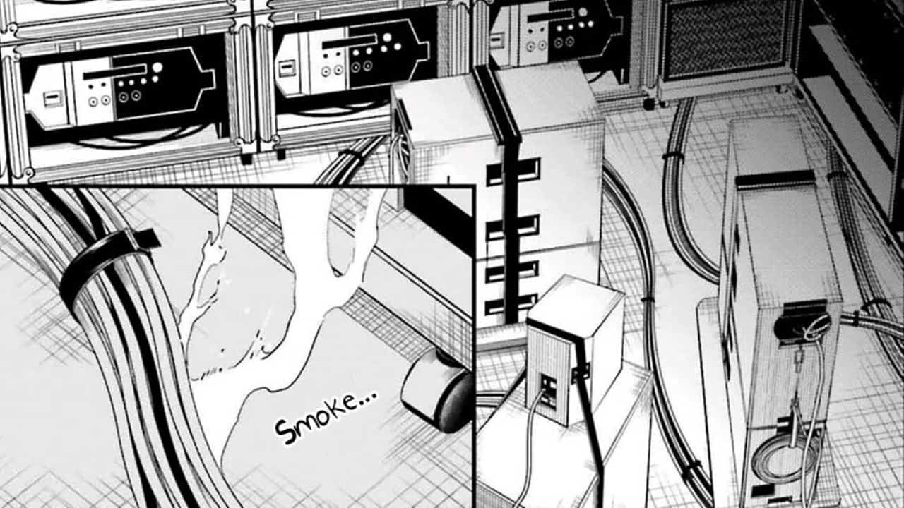 The Electrical Systems Catching Fire Due To Overload - To Aru Kagaku no Railgun Chapter 144