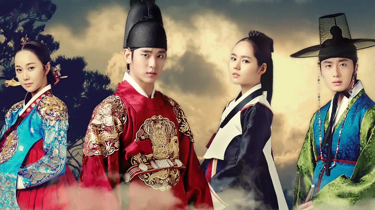 The Moon embracing the sun Poster