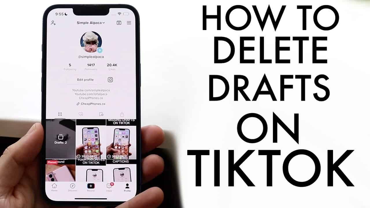 TikTok Drafts