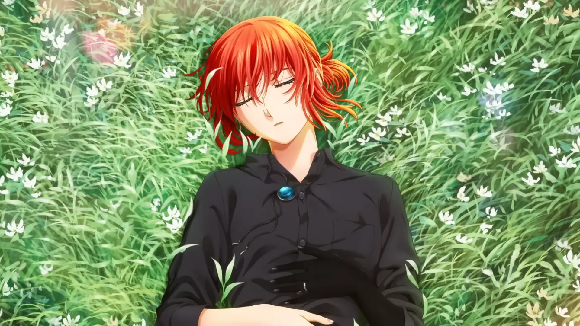 A still from The Ancient Magus' Bride featuring Chise Hatori