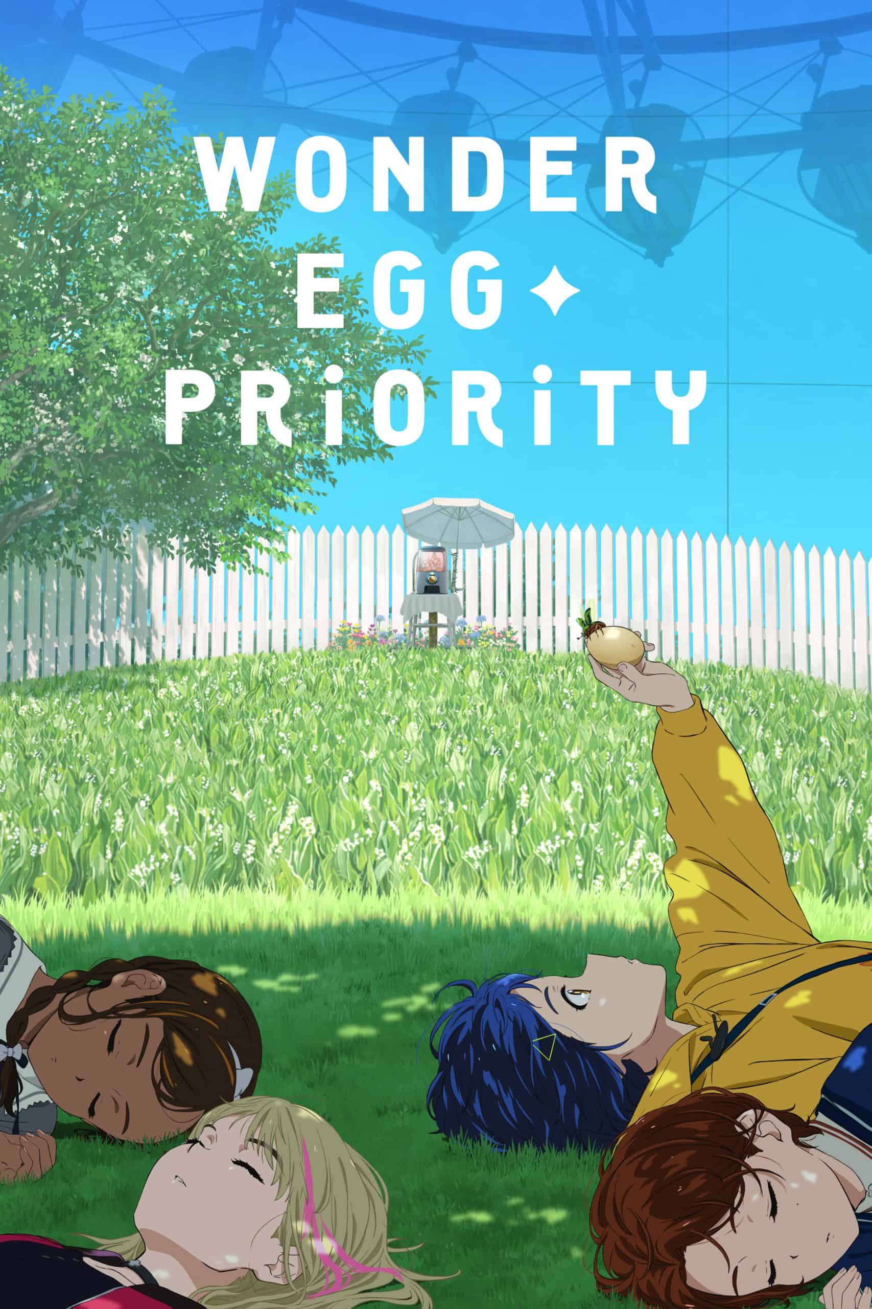 Wonder Egg Priority anime's official cover art