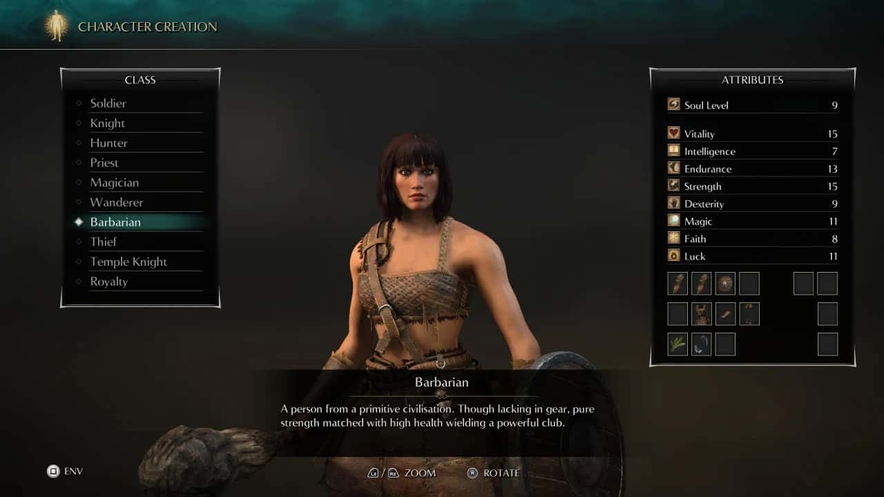 Barbarian class in Demon's Souls (Credits: Bluepoint Games)