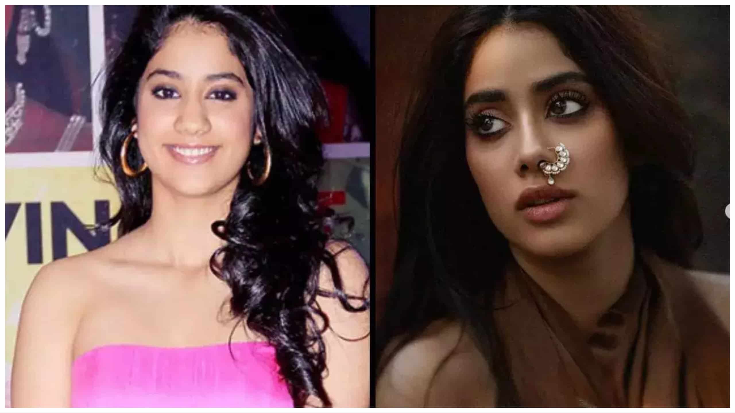 janhvi kapoor before and after