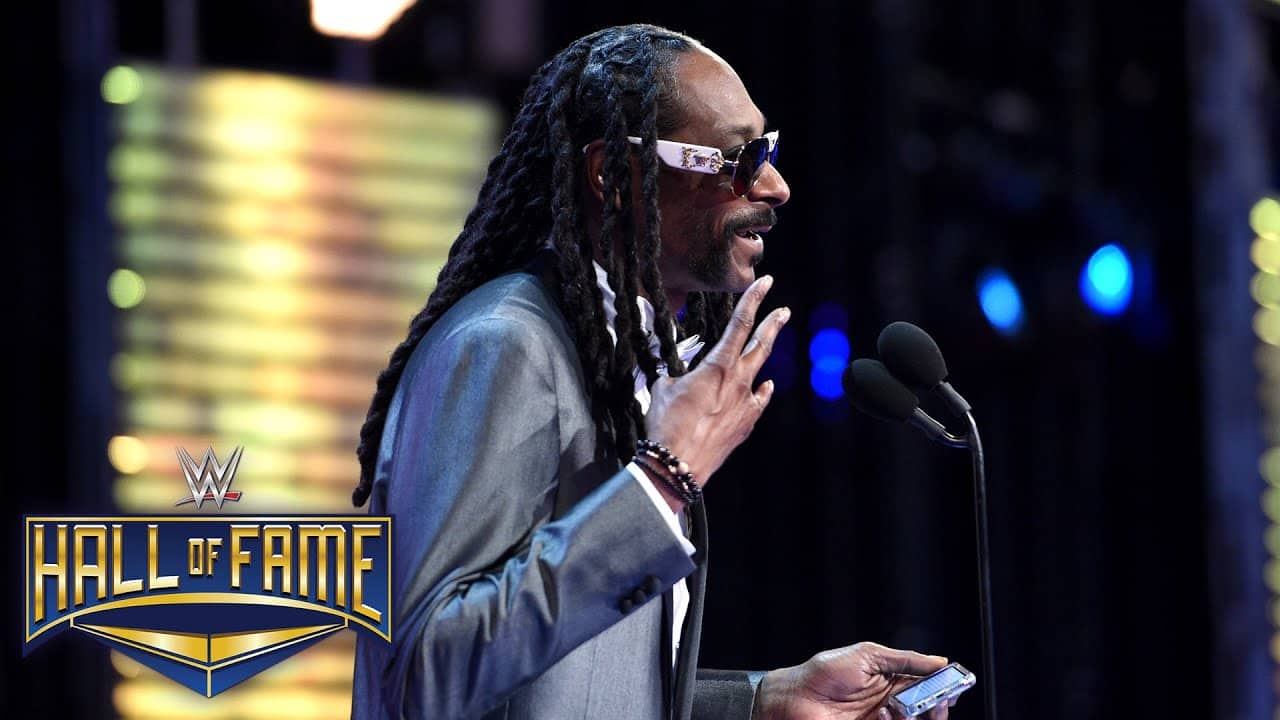 Snoop Dogg in the Hall of Fame