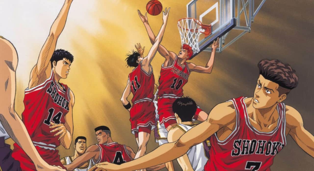 A still from the first slam dunk movie