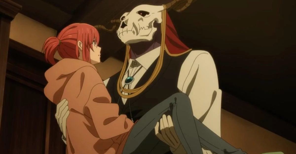 Elias and Chise as shown in the anime