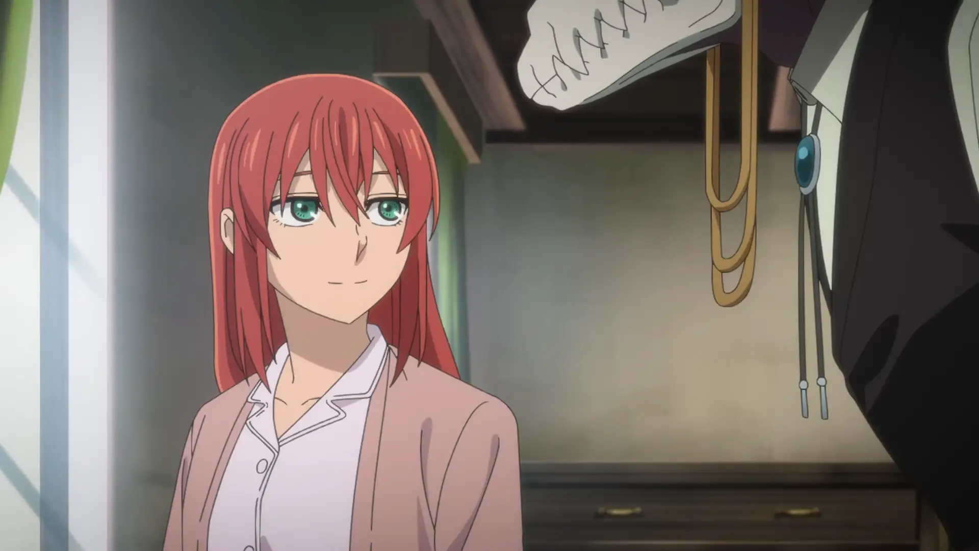 A still featuring Chise and Elias