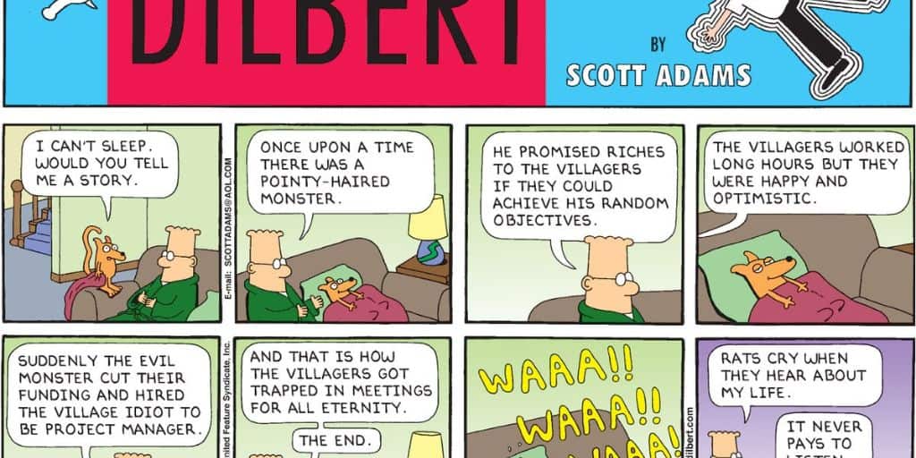Tại sao Dilbert bị hủy?: Tìm hiểu mọi thứ