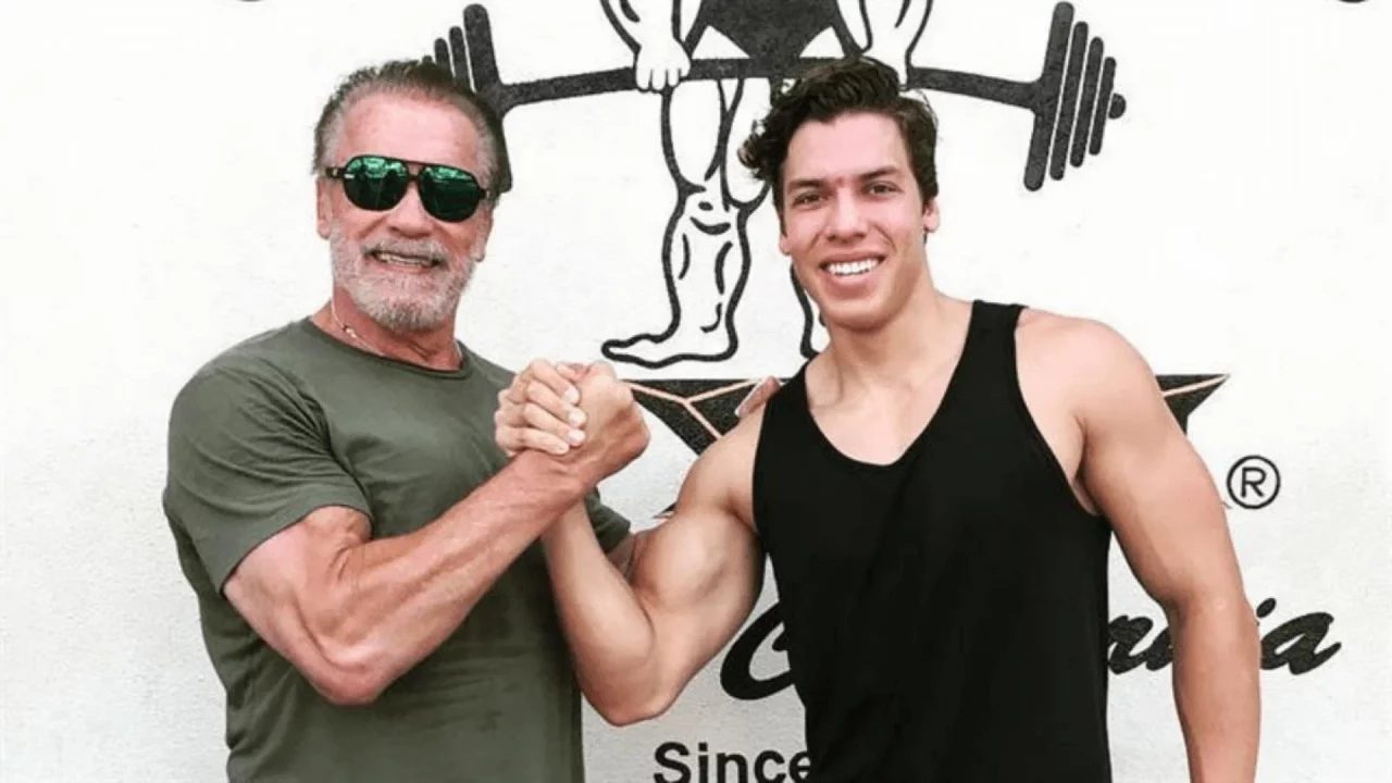 Arnold và con trai Joseph Baena