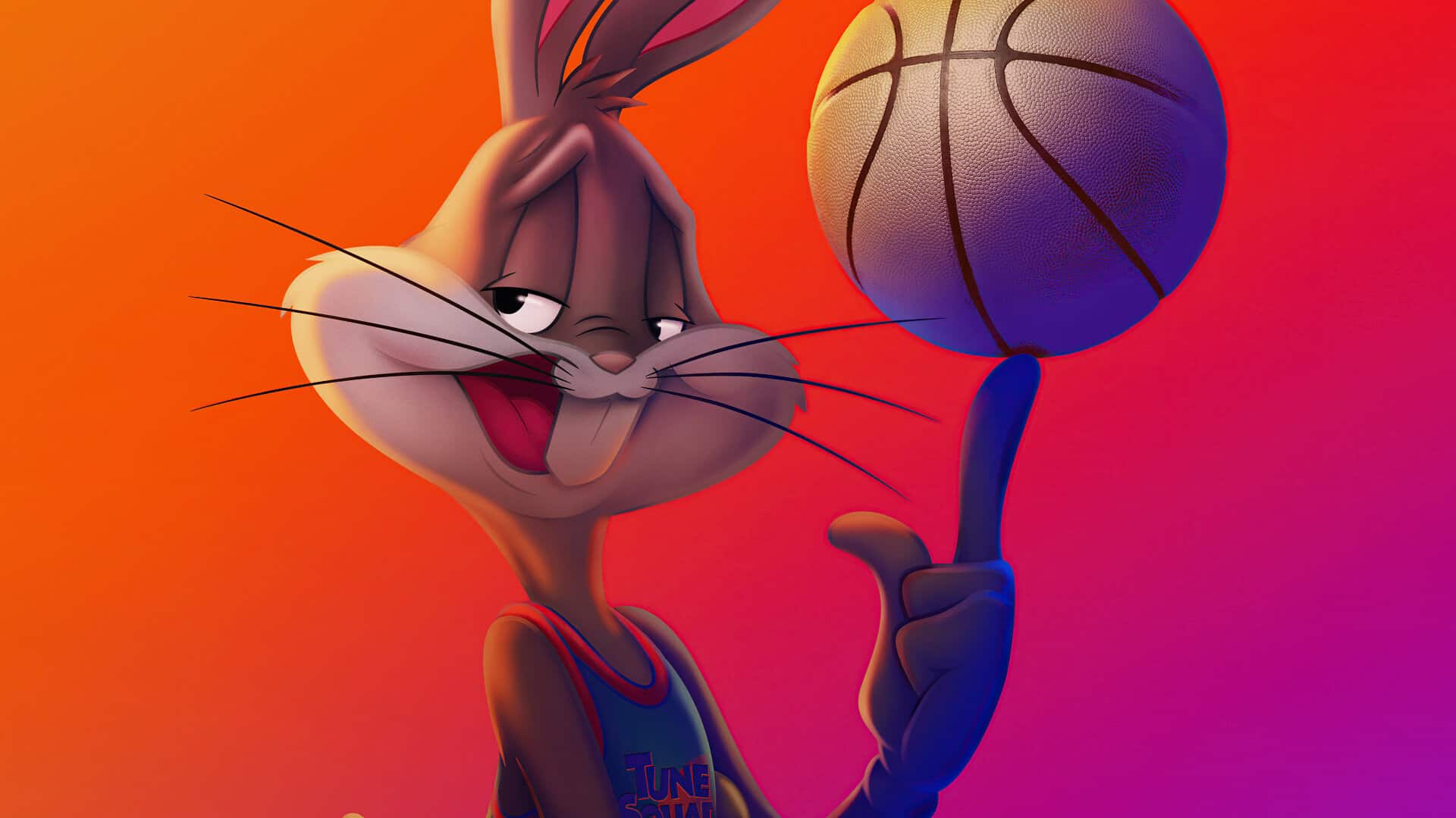 Bugs Bunny with a Basketball